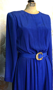 70’s Blue Disco Queen Dress