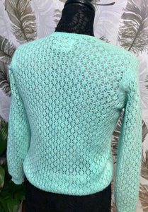 Mint Green Cardigan