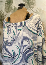 Load image into Gallery viewer, 60’s Blue Swirl Dress
