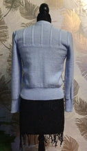Load image into Gallery viewer, 60’s Baby Blue Cardigan

