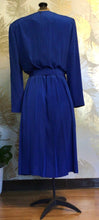 Load image into Gallery viewer, 70’s Blue Disco Queen Dress
