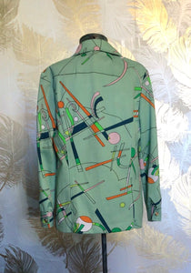 60’s Psychedelic Tank and Jacket Set