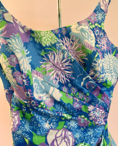 60’s Floral Perfection Fit Swimsuit