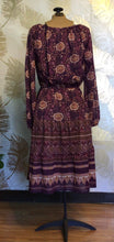 Load image into Gallery viewer, 70’s Hippie Floral Dress
