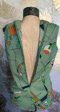 Load image into Gallery viewer, 60’s Psychedelic Tank and Jacket Set

