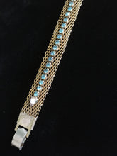 Load image into Gallery viewer, Mesh and Rhinestone Bracelet

