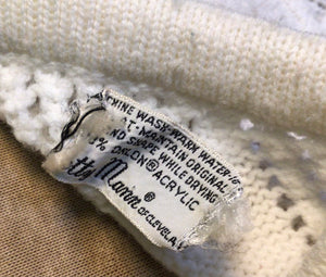 50’s White Duster Cardigan