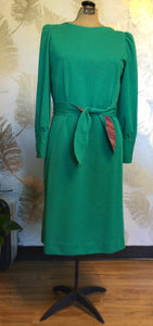 70’s Green Leslie Fay Dress