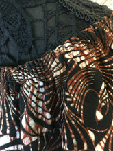 Load image into Gallery viewer, Peacock Print A-Line MiniDress
