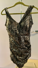 Load image into Gallery viewer, 60’s Animal Print Swimsuit
