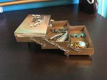 Load image into Gallery viewer, Embellished Expanding Jewelry Box
