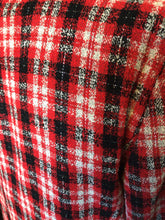 Load image into Gallery viewer, Red Plaid Leslie Fay
