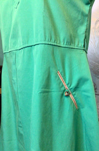 1970’s Green Pocket Dress