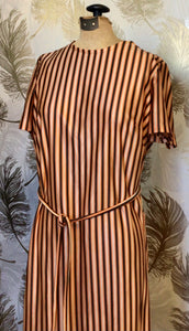 Striped Shift Dress