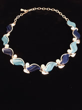 Load image into Gallery viewer, Mid Century Blues Necklace

