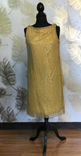 Load image into Gallery viewer, Gold Party Dress

