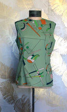 Load image into Gallery viewer, 60’s Psychedelic Tank and Jacket Set
