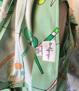 60’s Psychedelic Tank and Jacket Set