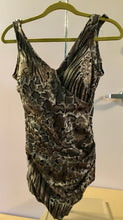 Load image into Gallery viewer, 60’s Animal Print Swimsuit
