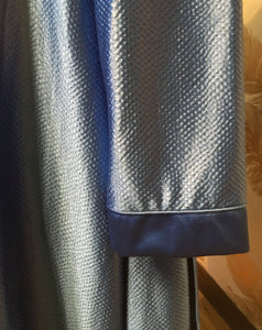 Blue Textured Robe