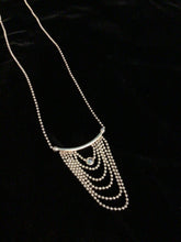 Load image into Gallery viewer, Sterling Silver Bib Necklace
