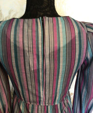 Load image into Gallery viewer, 1960’s Purple Stripe Dress

