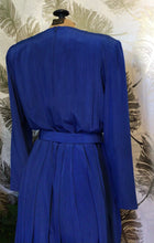 Load image into Gallery viewer, 70’s Blue Disco Queen Dress
